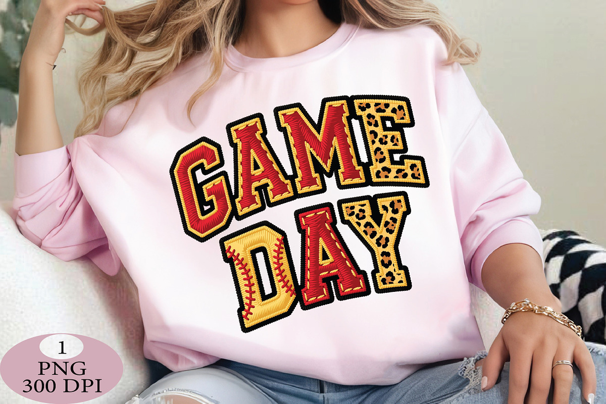 Game Day Softball PNG, an Illustration by Daily.Designs (Photo 3 of 5)