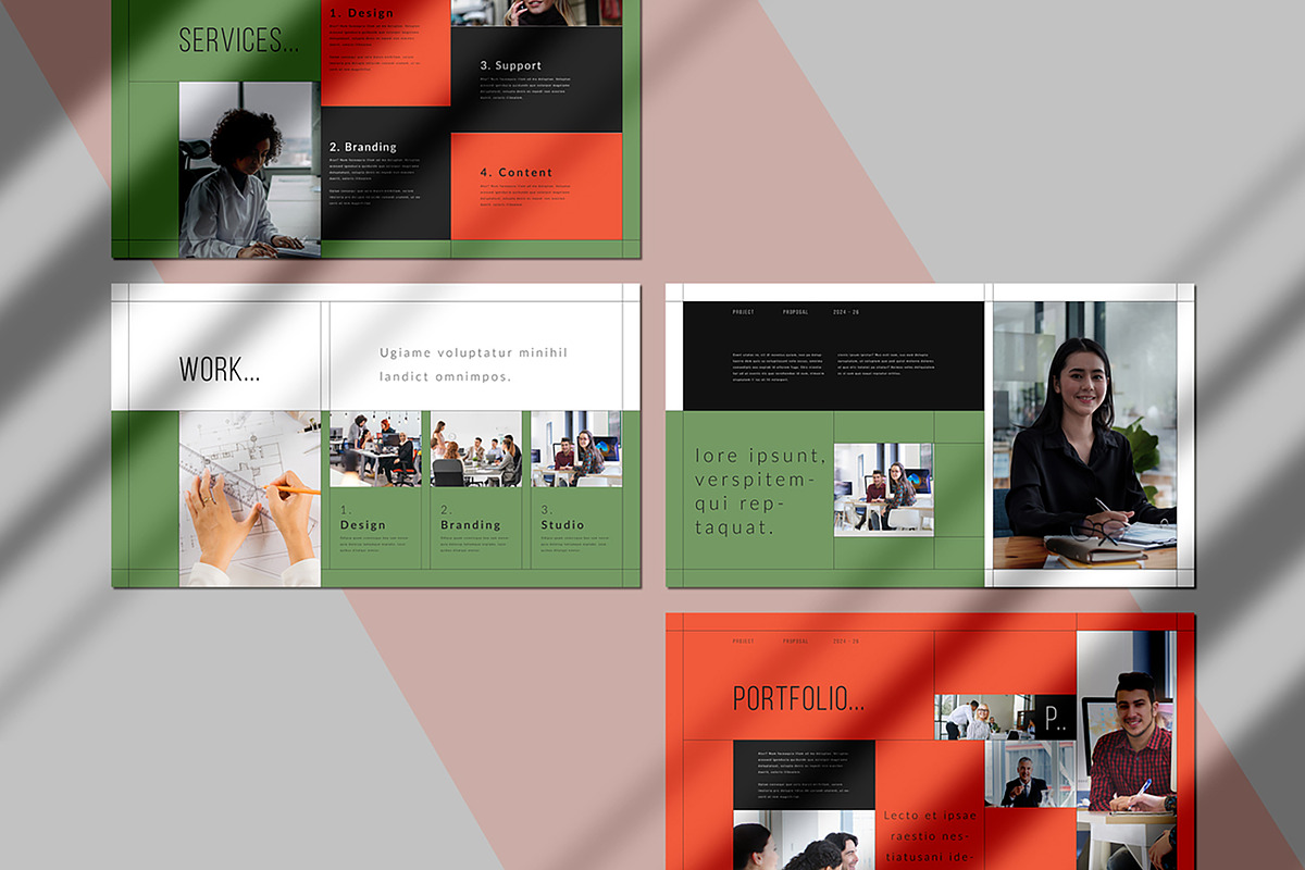 Project Proposal PowerPoint Template, a Presentation Template by White Graphic (Photo 5 of 9)
