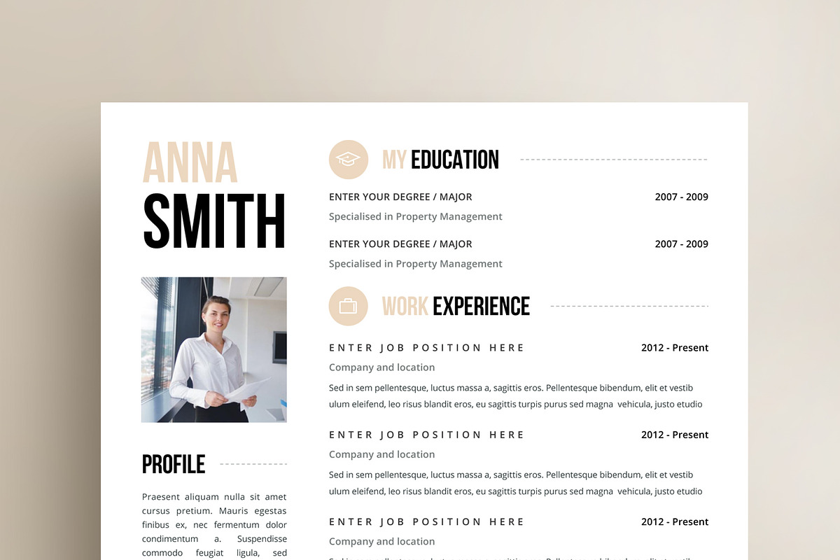 Resume Template 4 page  | Chicago, a Resume Template by Resume Angels (Photo 2 of 8)