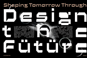 UT Qartige - A Technofuturistic Font, a Font by Universitype (Thumbnail 8 of 12)