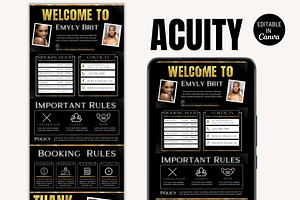 Acuity Scheduling Template