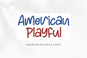 American Playful, a Handwritten Font by Letterafa Studio (Thumbnail 1 of 5)