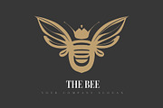 Bee Logo, Vector, a Branding & Logo Template by optimism (Thumbnail 1 of 2)