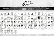 Quirky Cuties: Paper Doll Kit, an Illustration by NiiiNArt (Thumbnail 6 of 6)