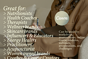 Canva Health Coach Slide Deck, a Presentation Template by Solana Creative Co. (Thumbnail 6 of 6)