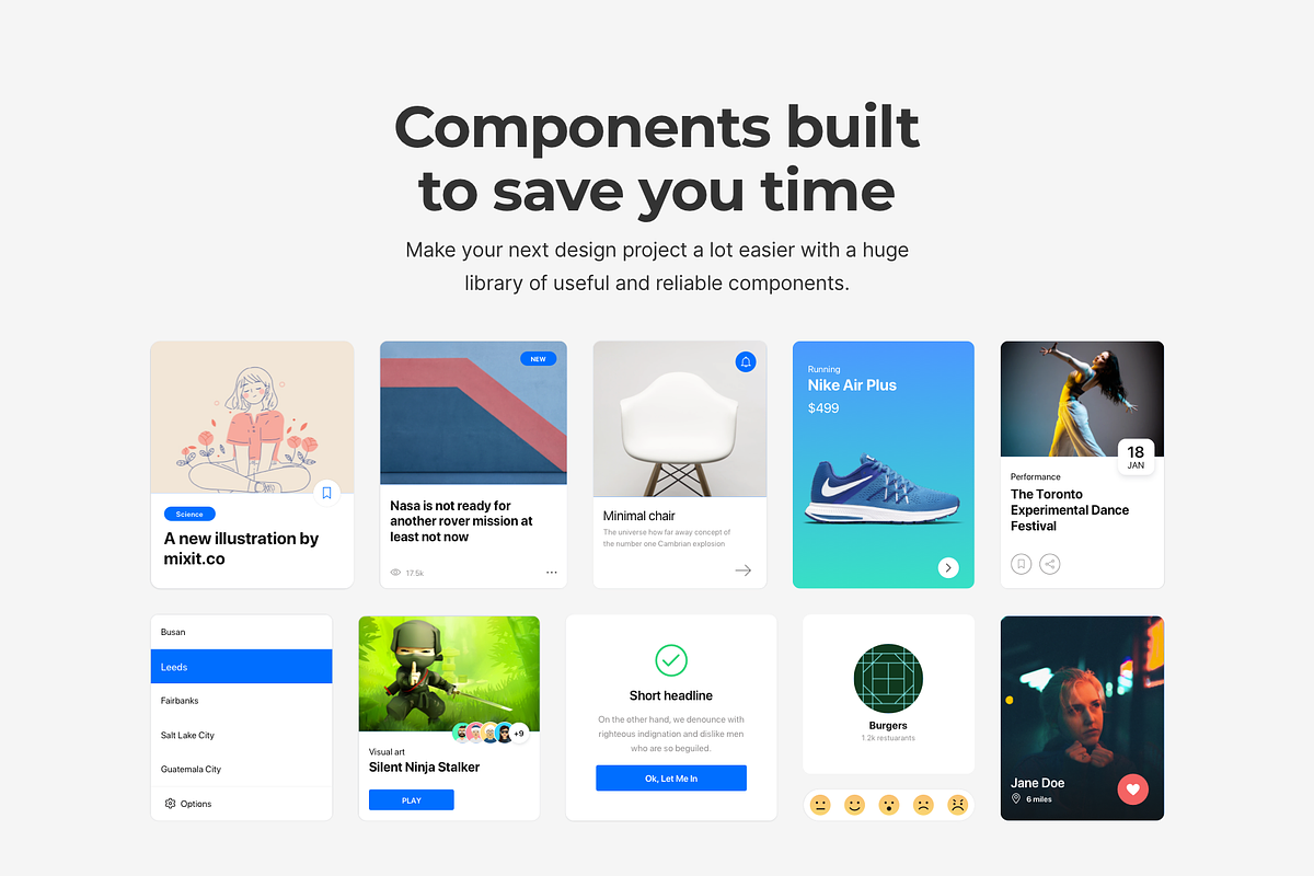 Fabrx Mobile Design System, an UI Kit Template by Fabrx Design (Photo 4 of 6)