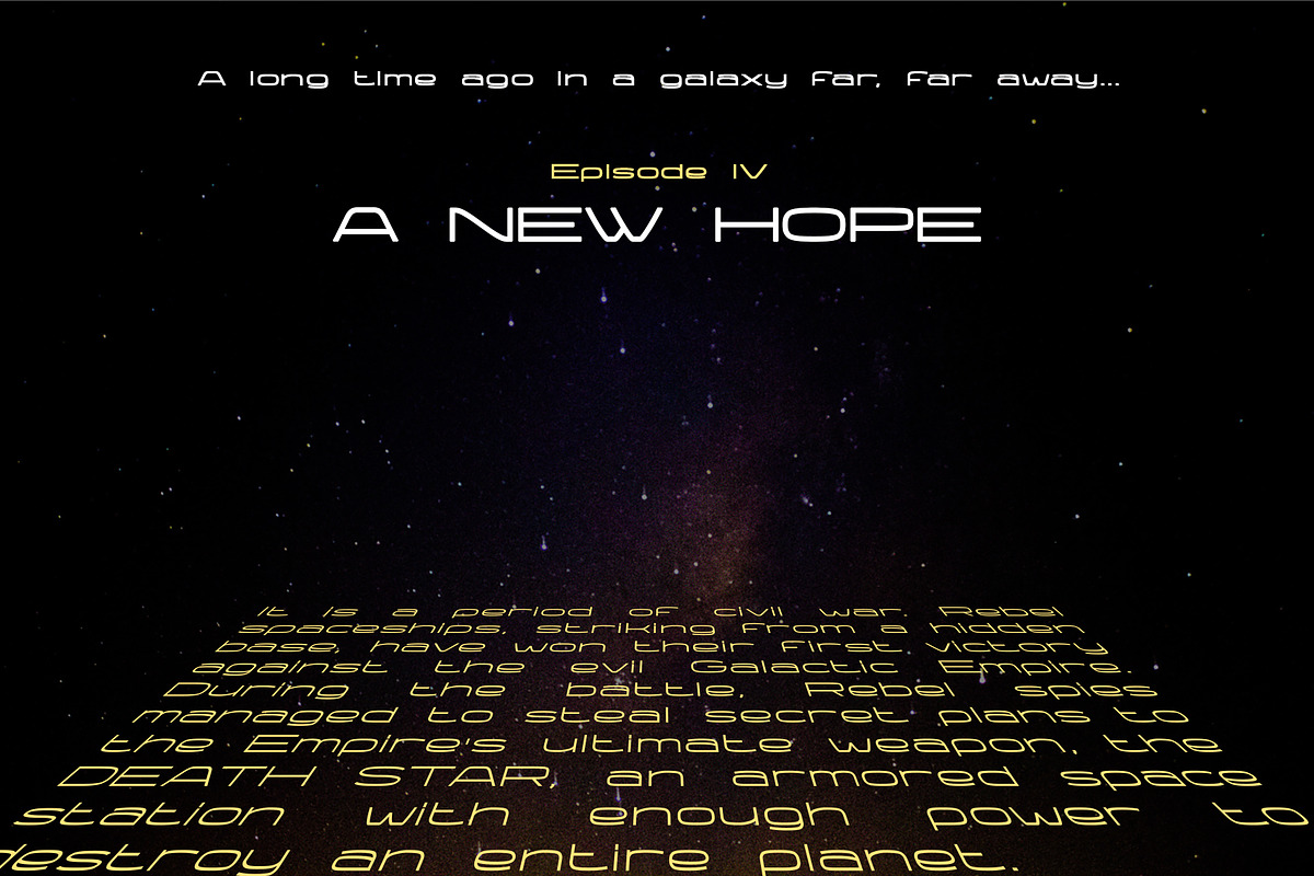 Wider | Modern wide font preview 5