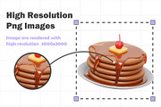 Food & Drink 3D Icons Set, a Food & Drink 3D Model by Kentung 3D (Thumbnail 2 of 6)