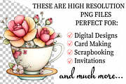Summer Bridal Tea Party Set Clipart, an Illustration by Daily.Designs (Thumbnail 2 of 6)
