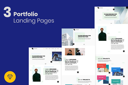 Portfolio Landing Pages for Creative