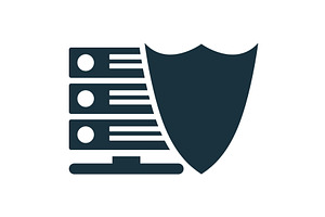 Server security protecting data, a Technology Illustration by Aimagenarium@gmail.com