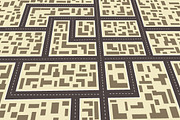 Set of maps of the city, a Background Graphic by AlexZeL (Thumbnail 5 of 5)