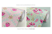 Issa Indian Buta Floral Patterns, a Pattern Graphic by Pink Linen (Thumbnail 11 of 11)