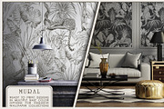 Tropical mural, a Wallpaper Graphic by Natalia0307 (Thumbnail 8 of 15)