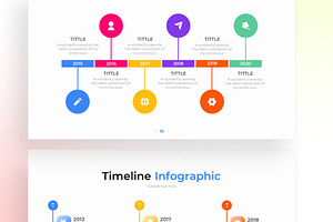 Year Timeline PowerPoint Infographic