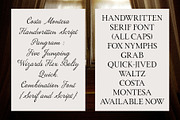 ED Costa Montesa - Handwritten Font, a Handwritten Font by Emyself Design (Thumbnail 3 of 12)