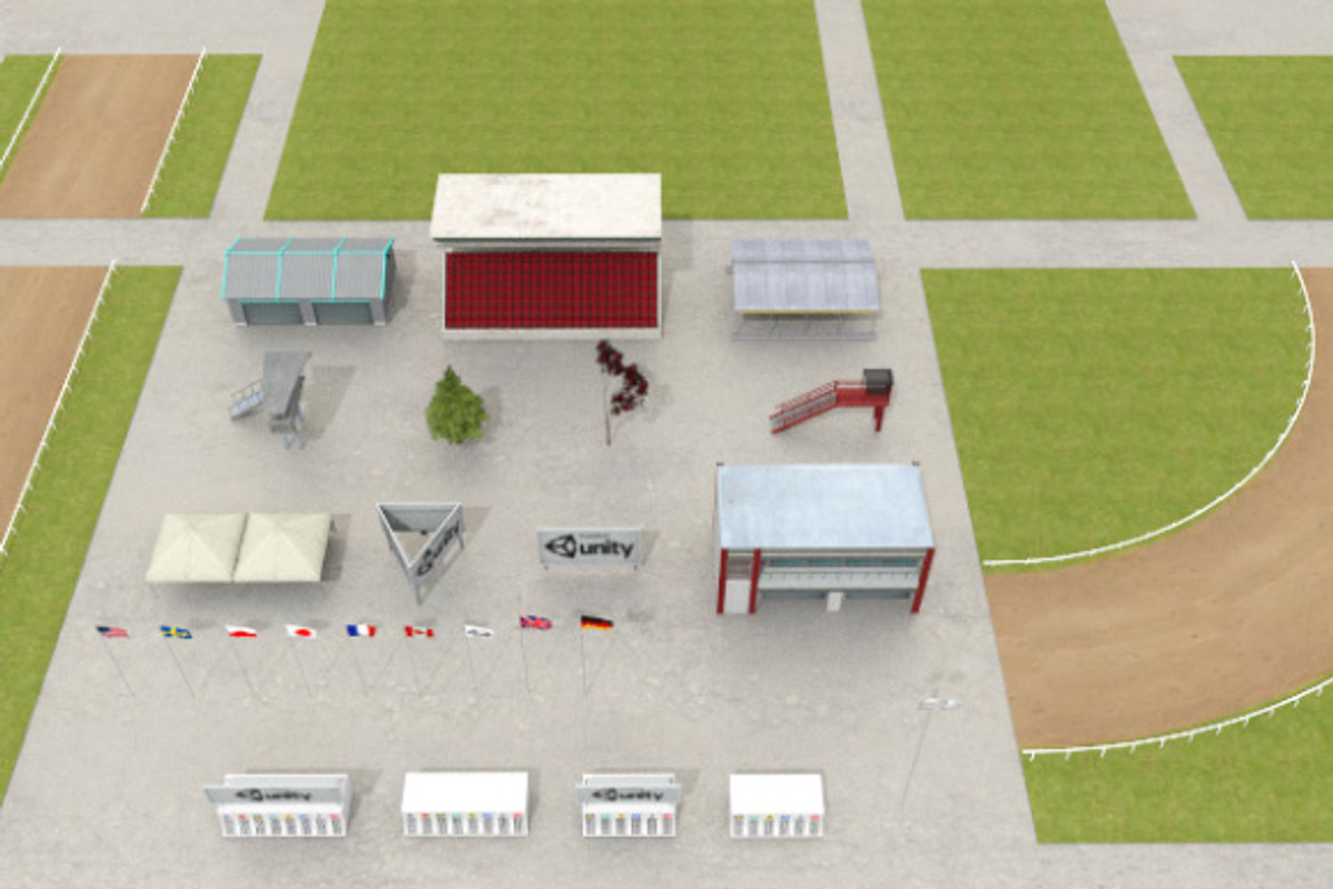 Greyhound Racecourse Pack, an Architecture 3D Model by RivermillStudios (Photo 2 of 5)