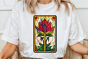 Stained Glass Tarot Cards, an Illustration by SinaCreation (Thumbnail 3 of 5)