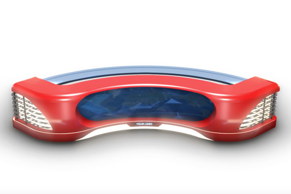 TV Studio News Desk 11, a Furniture 3D Model by akerStudio (Photo 1 of 7)