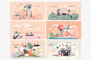 18 Holidays And Travel V2 Concepts, a Food Illustration by VectorMine (Thumbnail 3 of 8)