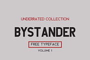 UNDRRTD-Bystander, a Sans Serif Font by Underrated (Thumbnail 1 of 6)