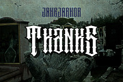 PECADOS, a Blackletter Font by jakejarkor (Thumbnail 3 of 3)