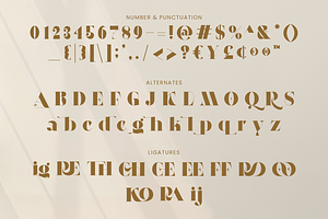 Eloora Bold Serif