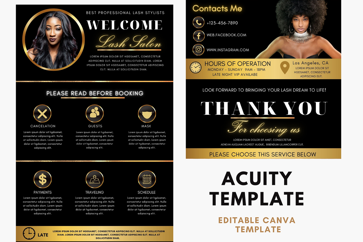 Acuity Scheduling Template, a Templates & Theme by TimCanvaTemplate (Photo 5 of 5)