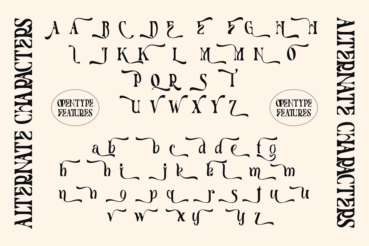 Monde - 100 Ligatures, a Serif Font by Burntilldead (Photo 13 of 16)