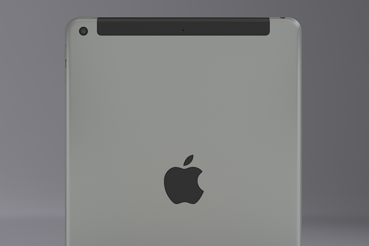 Apple iPad 9.7 Wi-Fi + Cellular 3D, an Object 3D Model by XYZ Space (Photo 3 of 17)