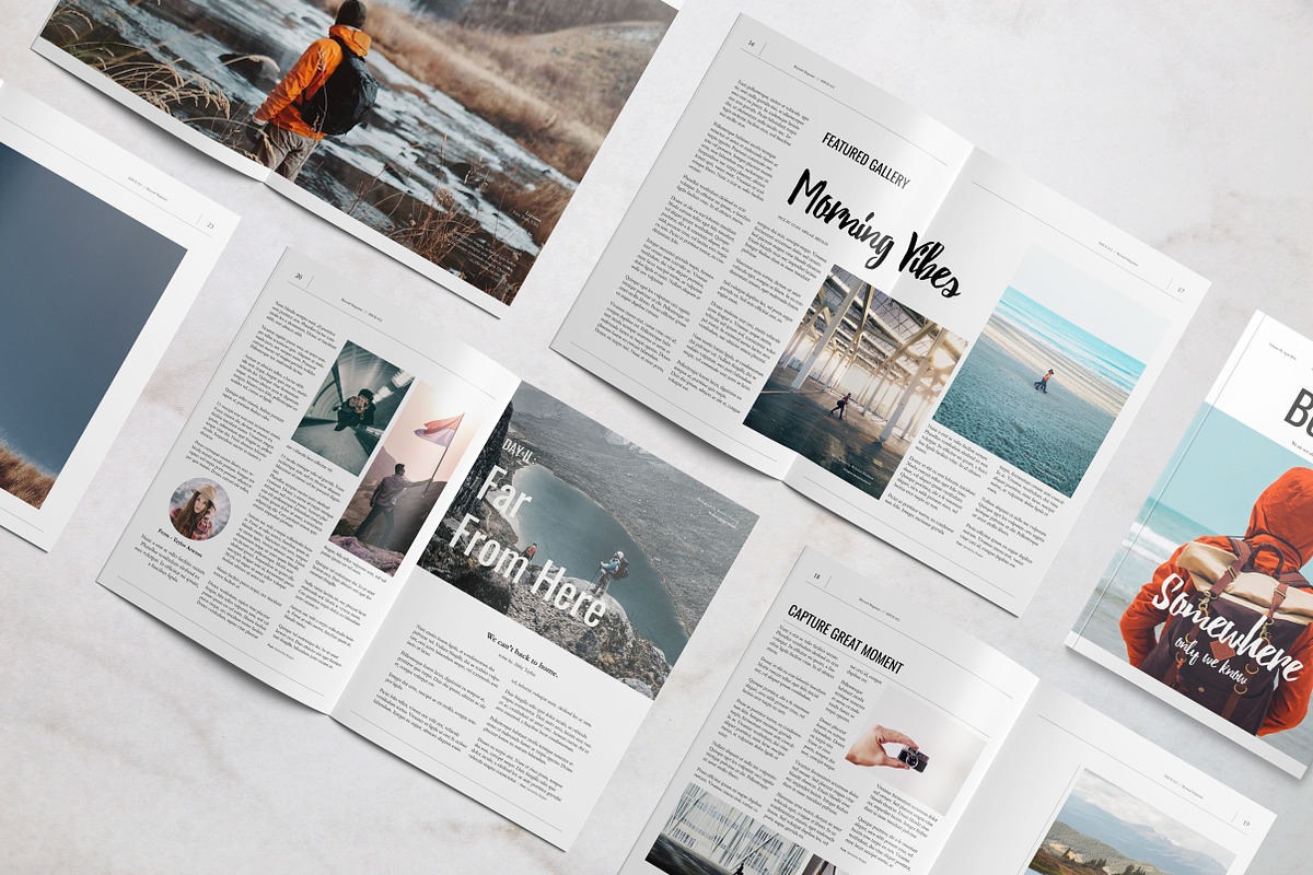 Beyond Magazine, a Magazine Template by Loc Tropis (Photo 6 of 10)