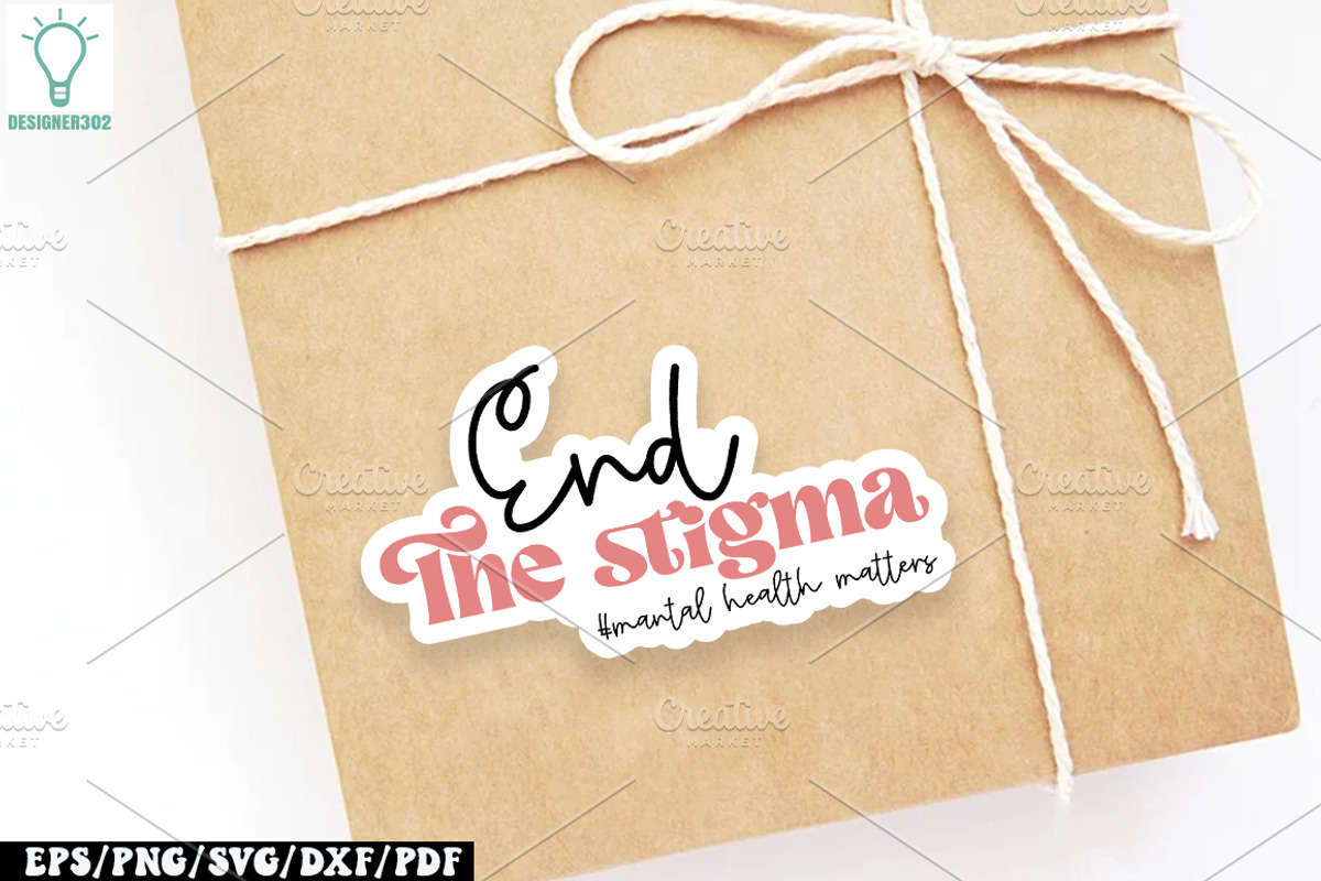 Boho Mental Health Sticker Bundle, a Graphic by Designer302 (Photo 6 of 22)