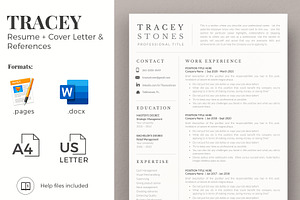 Easy Resume Template & Cover Letter