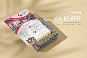 A4 Business Flyer Template