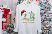 Christmas Sewing Machine PNG, an Illustration by designcity5 (Thumbnail 8 of 8)