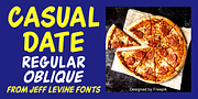 Casual Date JNL, a Script Font by Jeff Levine Fonts (Thumbnail 1 of 5)