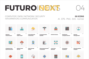 Futuro Next Icons Bundle