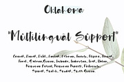 Oklahoma, a Script Font by Artstudio (Thumbnail 10 of 10)