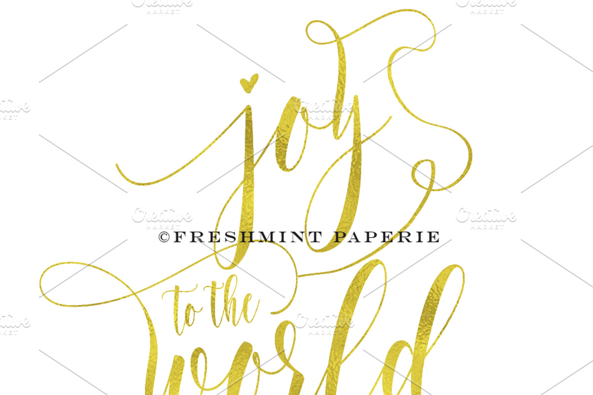 Christmas typography overlays, an Object Graphic by Freshmint Paperie (Photo 2 of 2)