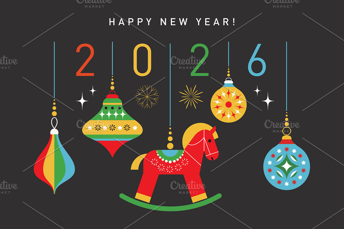 Chinese New Year, an Animal Illustration by lenlis (Photo 2 of 4)