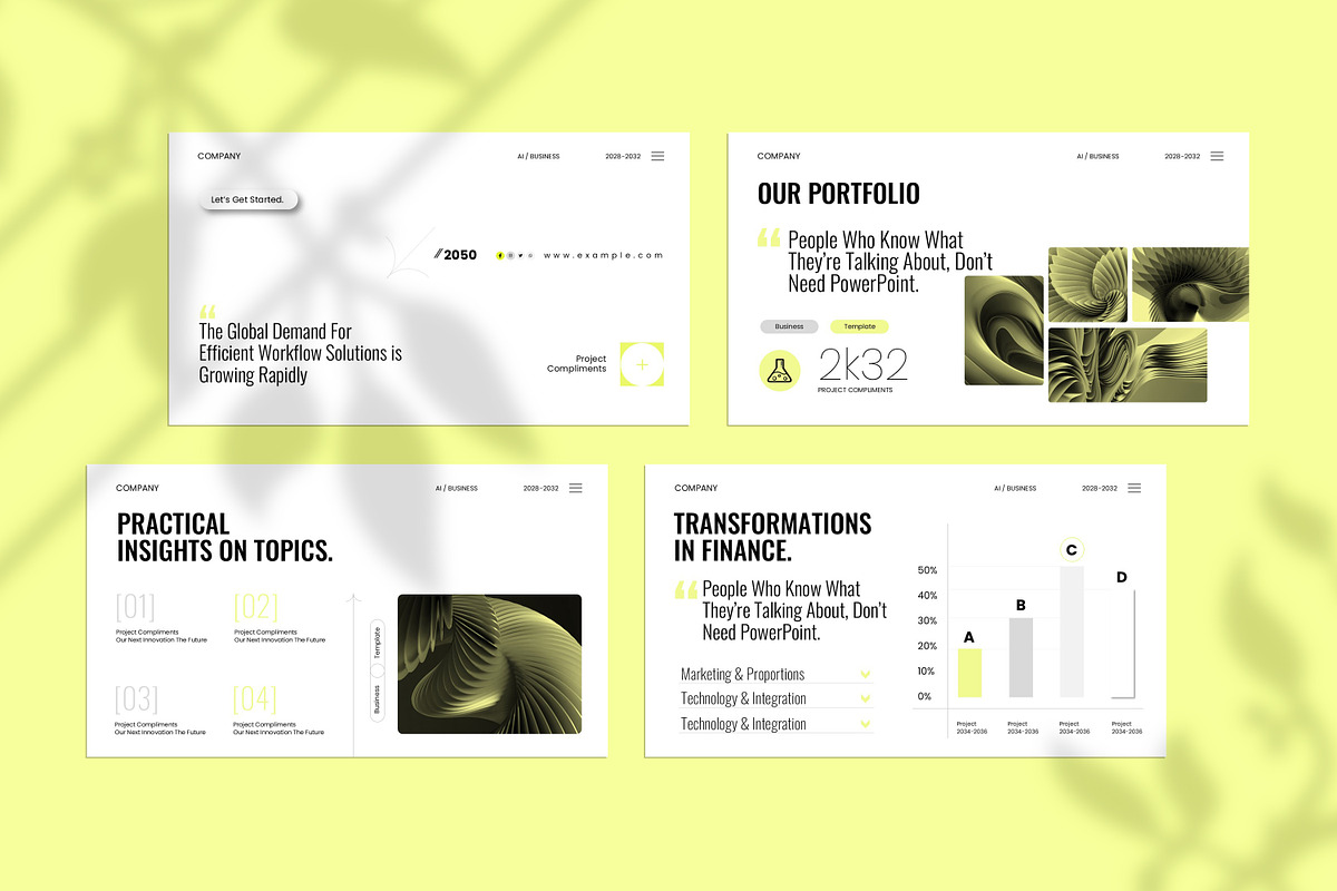 Minimal Pitch-Deck Presentation, a Presentation Template by Slide-Agency (Photo 4 of 9)