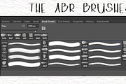 Watercolor Shapes Splotches Brushes, a Texture Graphic by Studio Julie Ann (Thumbnail 3 of 3)