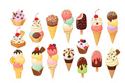 80 Ice Creams + Constructor Elements, an Illustration by Moonery's (Thumbnail 5 of 9)