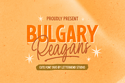 Bulgary Reagans - Cute Font Duo, a Handwritten Font by Littlehand (Thumbnail 1 of 9)