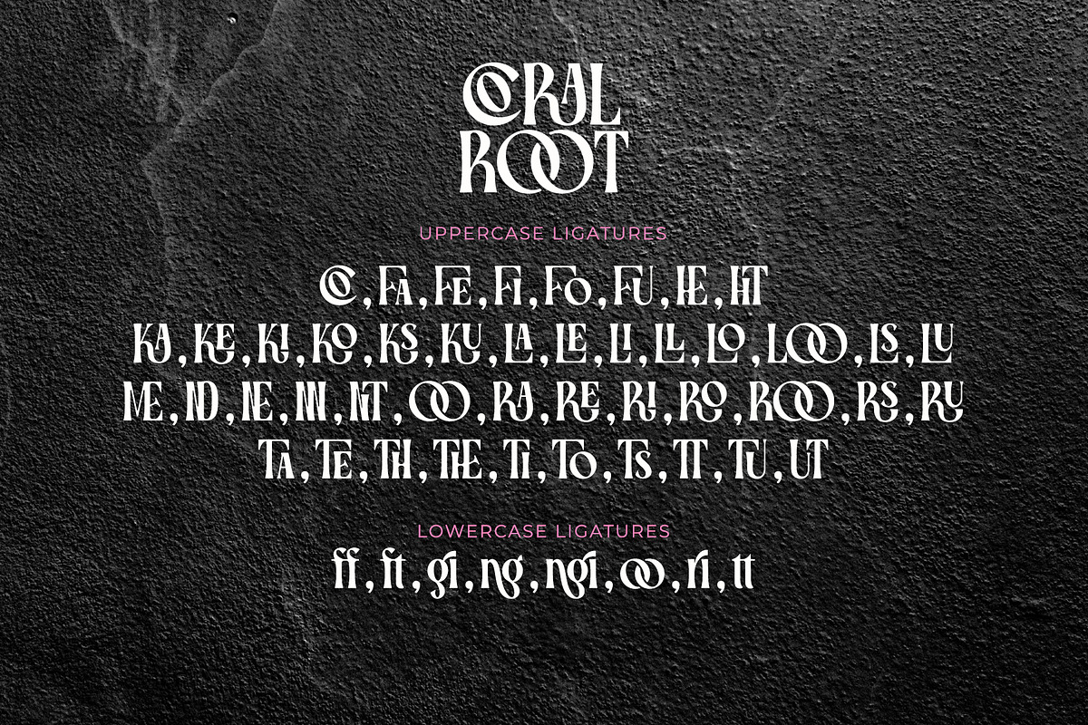 Coral Root - Stylish Serif Font, a Serif Font by Airotype (Photo 12 of 13)