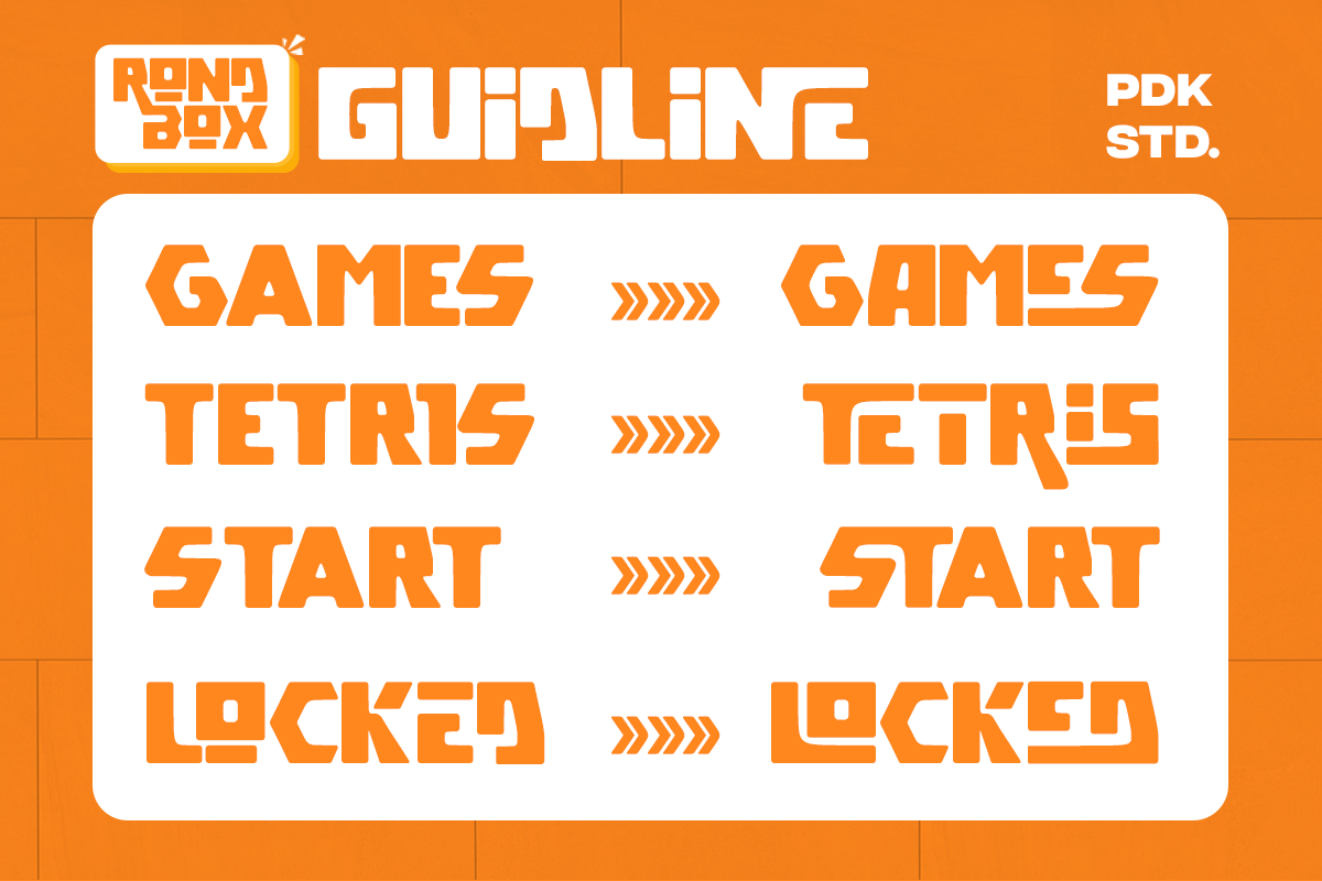 Rond Box - Heavy Font, a Sans Serif Font by Pandeka Studio (Photo 2 of 10)