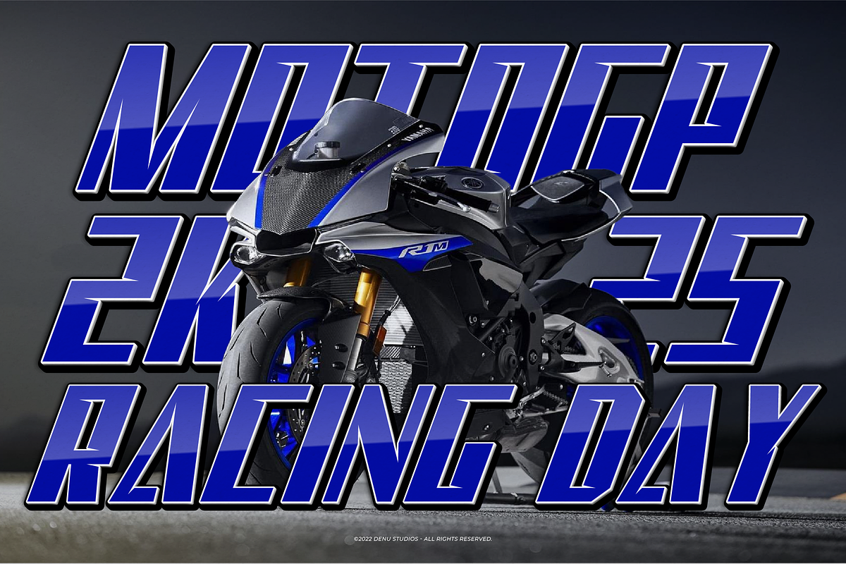 Code Rider | Bold Racing Font, a Font by Denustudios (Photo 6 of 12)