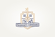 keys and city buildings icon logo, a Branding & Logo Template by Blazybone (Thumbnail 2 of 2)
