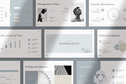 Business Plan PowerPoint Template, a Presentation Template by TemplatesForest (Thumbnail 1 of 10)
