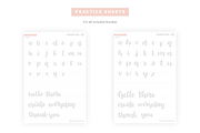Sketchbook Brushes 1: Calligraphy, a Brush Add-On by Junik Studio (Thumbnail 10 of 10)